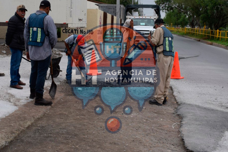 Bacheo en Reynosa