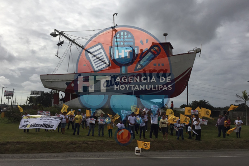 PRD manifestaci�n Altamira