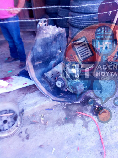 Compresor en Nuevo Laredo explota