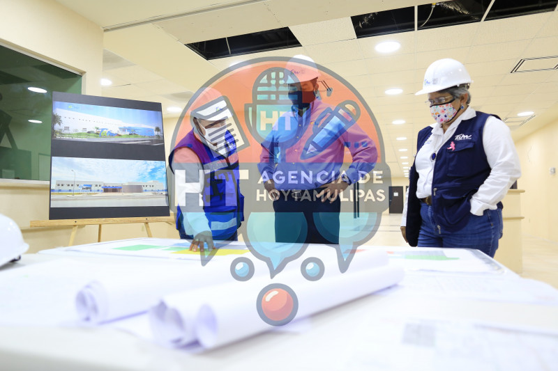 Supervisan nuevo Hospital General de Matamoros