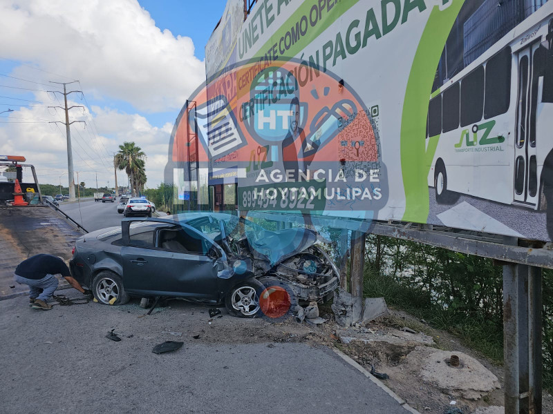 Choque en Reynosa