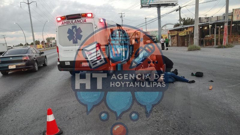 Ama de casa atropellada en Reynosa