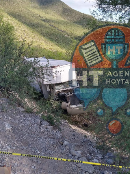 Volcadura en Bustamante