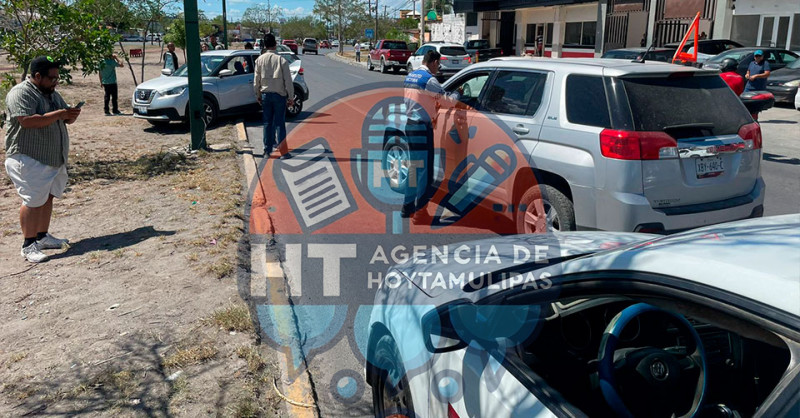 Choque en Ciudad Victoria