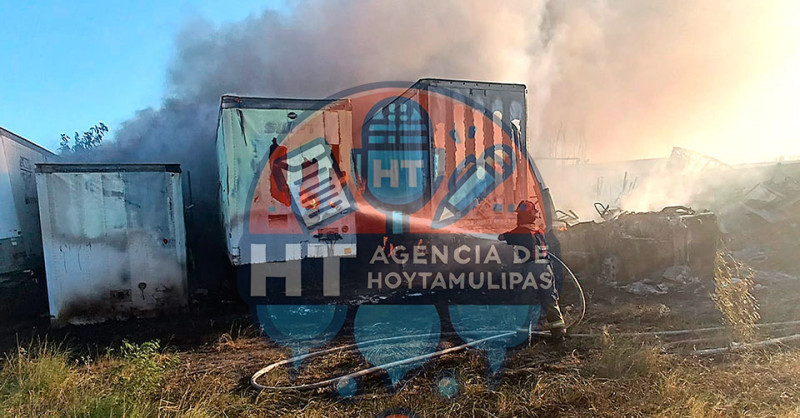 Incendio en Nuevo Laredo