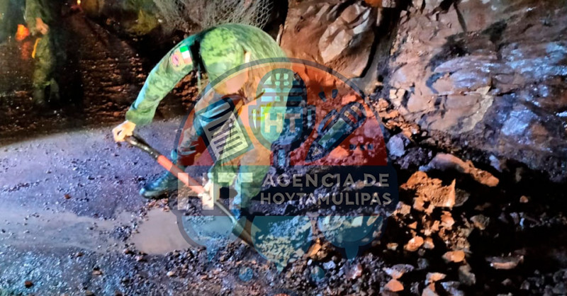 Ejercito apoya a poblaci�n tras fuertes lluvias