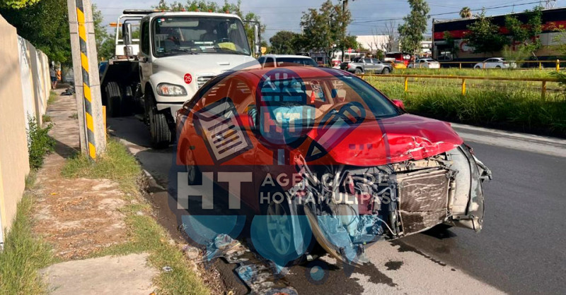 Choque en Reynosa