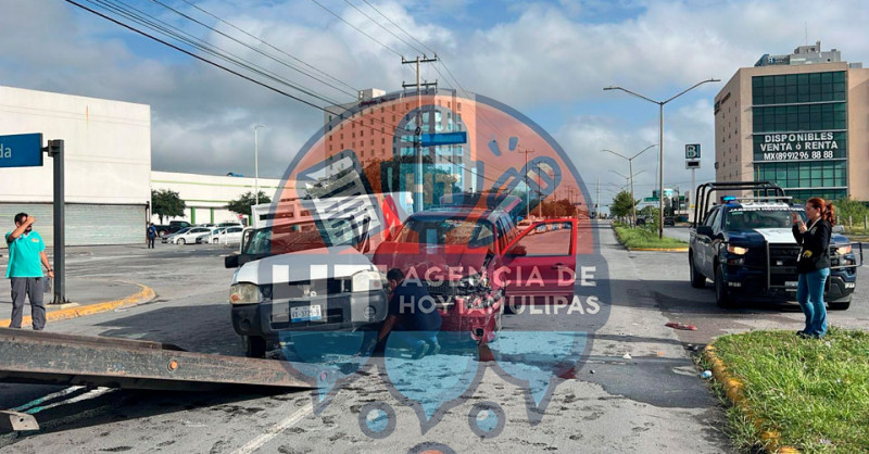 Choque en Reynosa