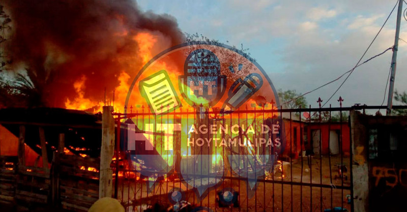 Incendio en Nuevo Laredo