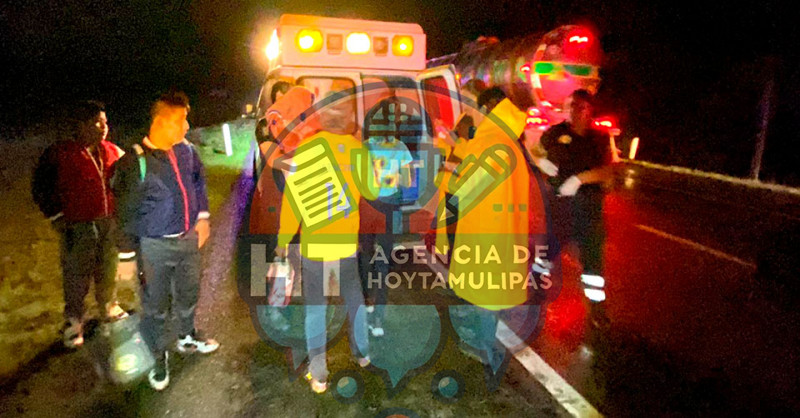 Choque cerca de Victoria