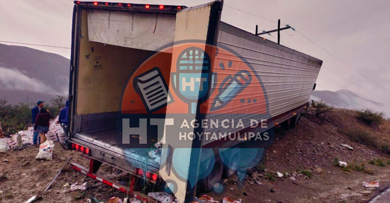 Accidente en carretera de Tula-Victoria
