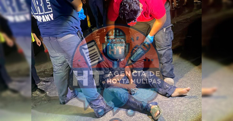 Atropellan a ebrio en Reynosa