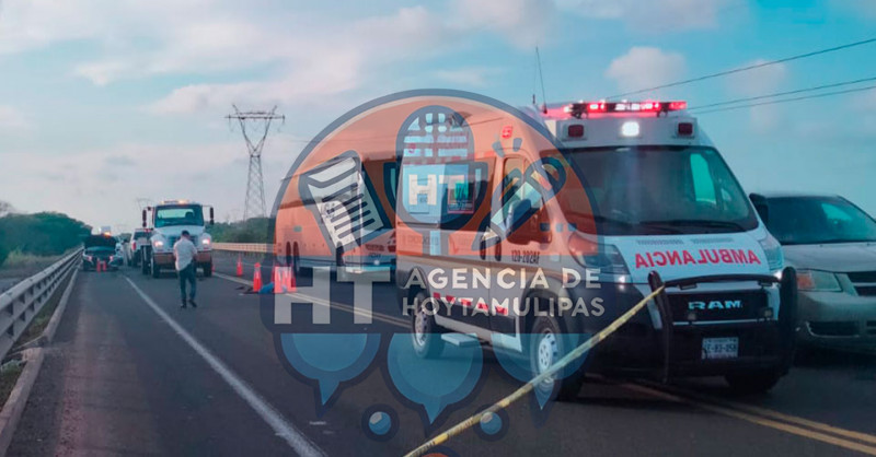 Atropellan a hombre en Tampico