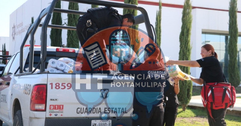 Contin�a Guardia Estatal apoyando a comunidades afectadas por �Alberto� en Tamaulipas