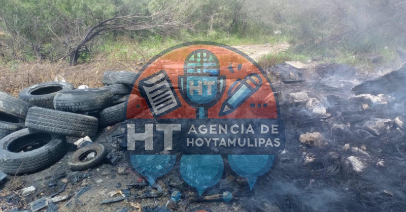 Quema de llantas moviliza a bomberos en San Fernando