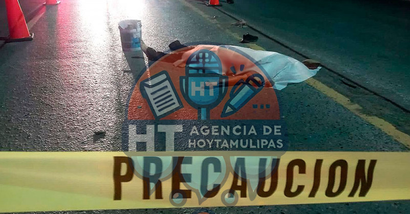 Atropellan a hombre en Nuevo Laredo