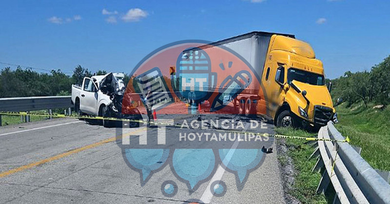 Fuerte choque en Nuevo Laredo