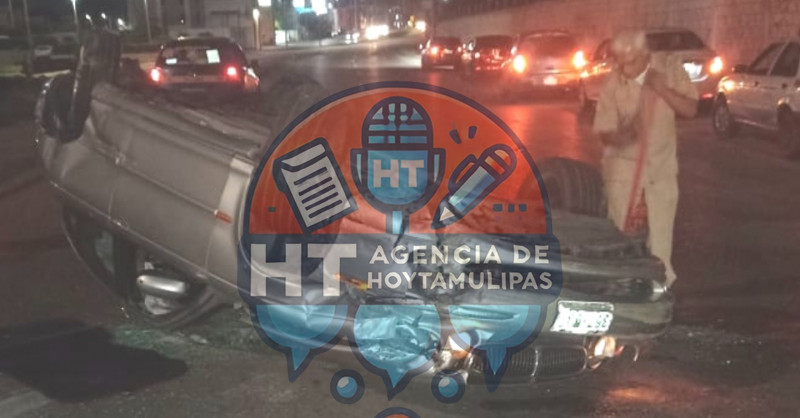 Volcadura en Tampico