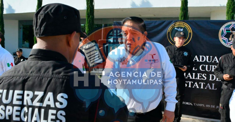 Recibe Guardia Estatal de Tamaulipas a 11 nuevos elementos de Fuerzas Especiales