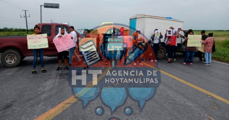 Bloquean carretera en San Fernando: Exigen liberaci�n de pescador secuestrado 