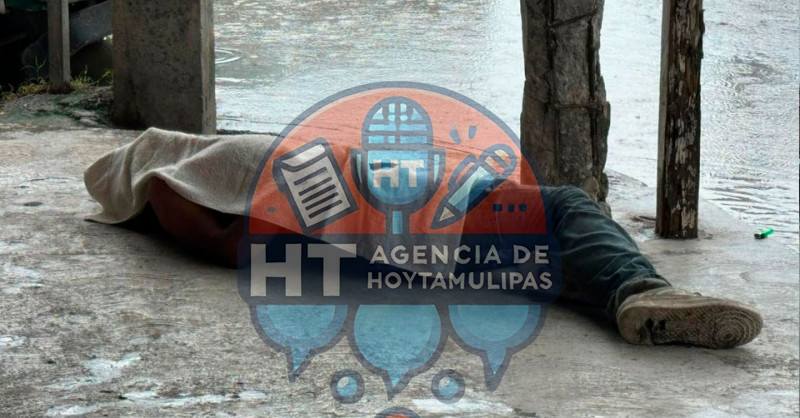 Hombre muere en la v�a p�blica de Matamoros