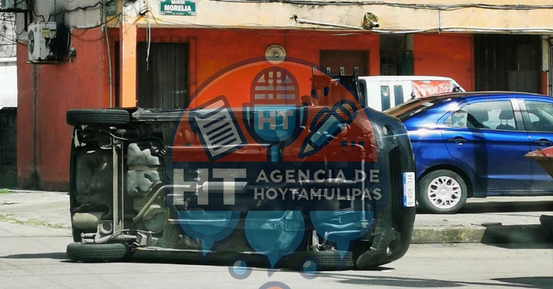 Volcadura en Madero