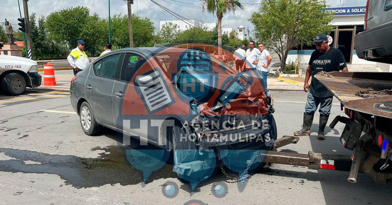 Accidente en Nuevo Laredo