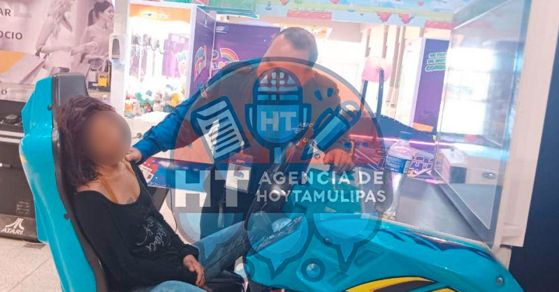 Mujer es hallada inconsciente en plaza comercial de Matamoros