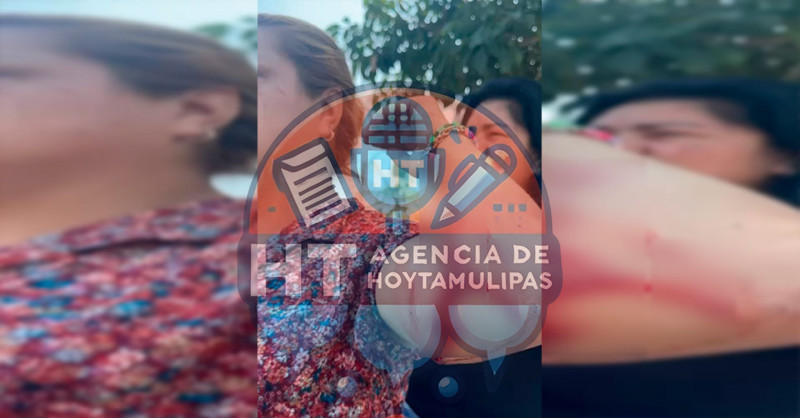 Pleito entre mujeres en Madero