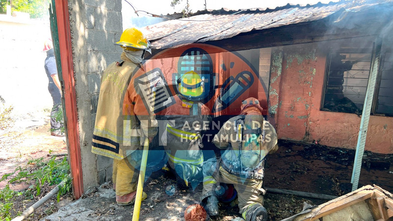 Incendio en vivienda 