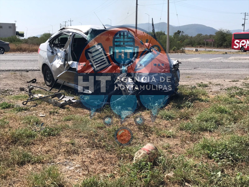 Choque en Ciudad Victoria