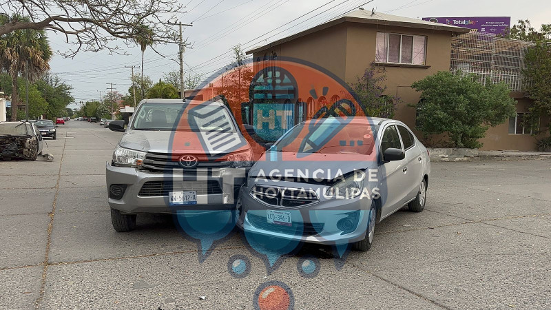 Choque en Ciudad Victoria