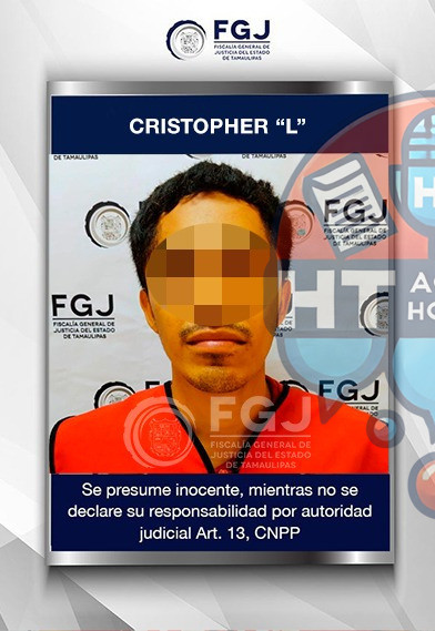Detenido Cristopher L 