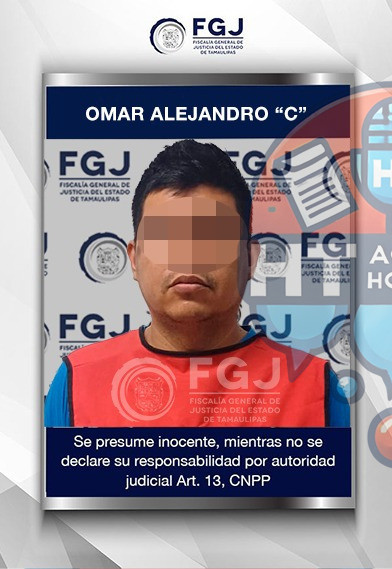 Detenido Omar Alejandro C 