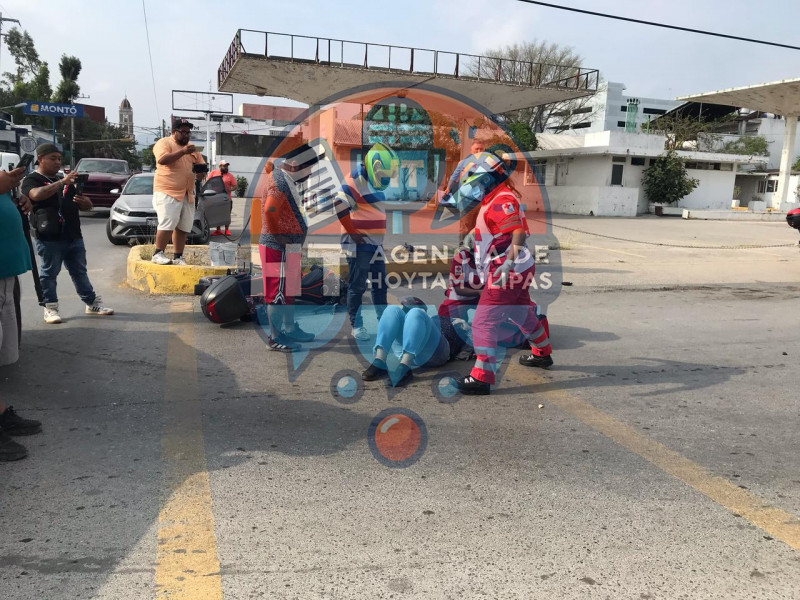 Lesionados en Ciudad Victoria 