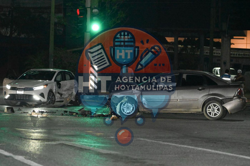 Choque en Ciudad Victoria