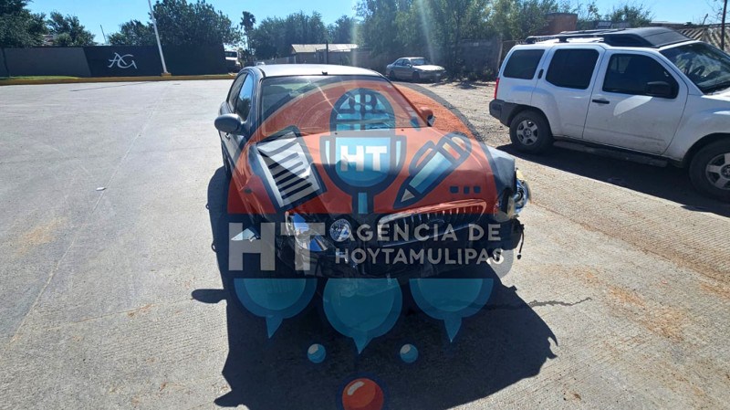 Choque veh�culo Hyundai Sonata