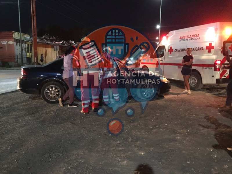 Choque en Ciudad Victoria