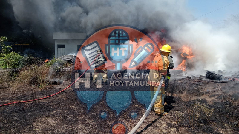 Incendio en Ciudad Madero 