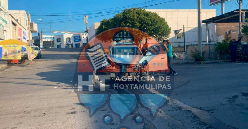 Choque en Ciudad Victoria