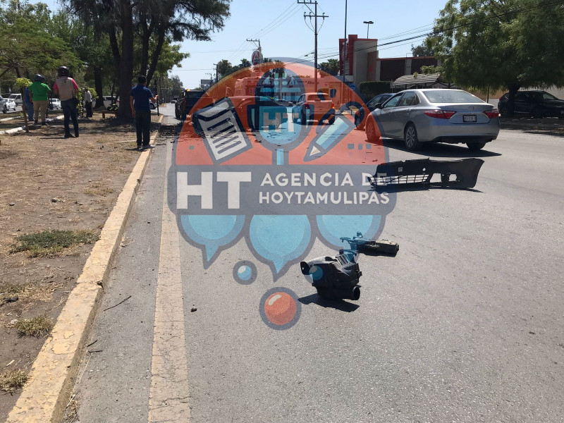 Choque en Ciudad Victoria