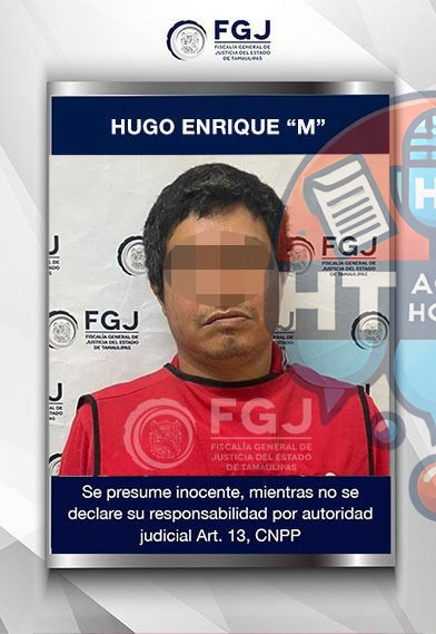 El detenido Hugo Enrique �M�