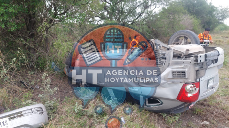 Volcadura en San Fernando