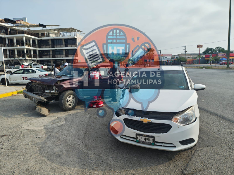Choque en Ciudad Victoria