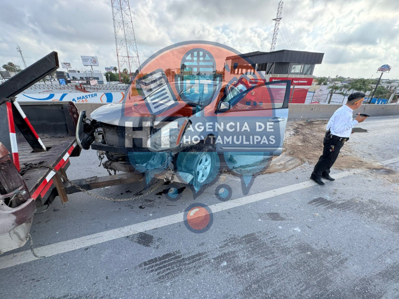 Choque en Matamoros 